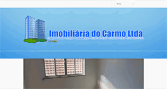 Desktop Screenshot of imobiliariadocarmo.com